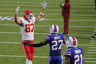 Chiefs TE Travis Kelce welcomes hostile environment from Bills Mafia