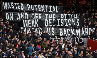 Roy Hodgson has few words to share as Palace’s gentle decline continues