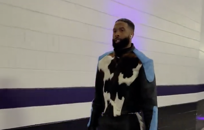 Odell Beckham Jr.’s pregame outfit left NFL fans with mixed reactions and Toy Story jokes