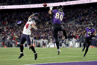 Twitter reacts to Ravens TE Isaiah Likely making leaping TD catch over Texans CB Derek Stingley Jr.