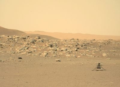 NASA Regains Contact With Mini-helicopter On Mars