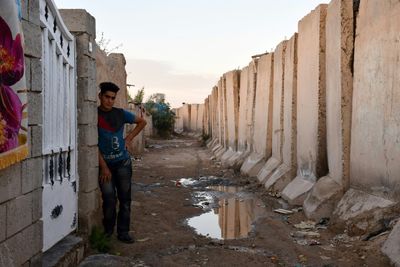 Years After Civil War, Security Wall Holds Back Iraqi City