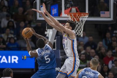 PHOTOS: Best images from Thunder’s 102-97 win over Timberwolves