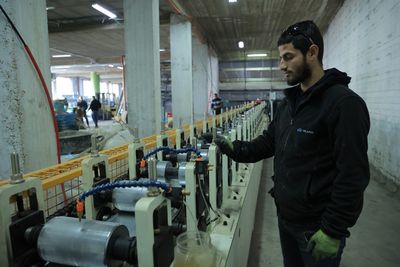 Palestinian industries falter as Israel bombs Gaza, locks down West Bank