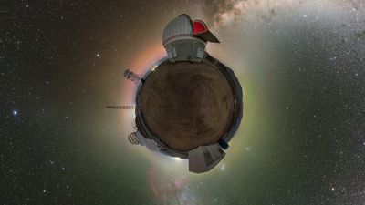 Space photo of the week: Observatory, or alien planet? Boggle your mind with this 360-degree image