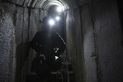 Israeli forces uncover evidence of Hamas hostage cells deep underground
