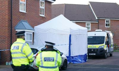 Two adults found dead with children in Norfolk died of stab wounds to neck