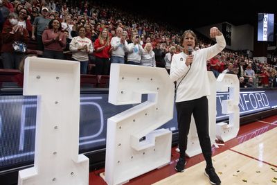 Stanford’s Tara VanDerveer now has more wins than anyone else in college basketball, including Mike Krzyzewski