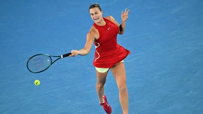 'Lady in red' Aryna Sabalenka enters Australian Open quarter-finals
