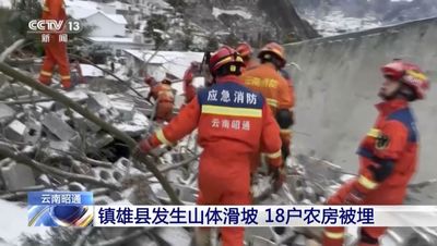 Landslide buries 47 people in China’s southwestern Yunnan province
