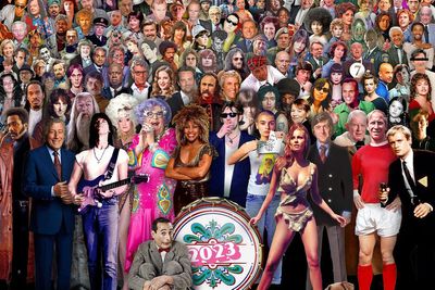 2016-2023 Tribute To Famous People Who Passed Away Inspired By Sgt. Pepper’s Album Cover By This Artist