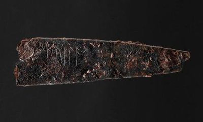 Engraving on 2,000-year-old knife thought to be oldest runes in Denmark