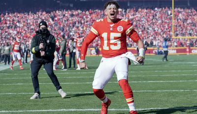 WATCH: Chiefs stars celebrate playoff win vs. Bills in locker room