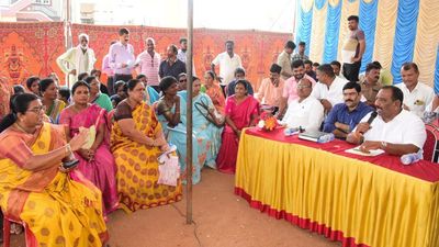 Chamaraja MLA holds public grievances meeting in city