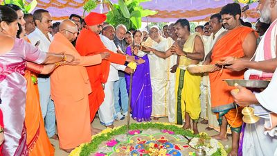 Foundation stone laid for Ram Temple near Mysuru