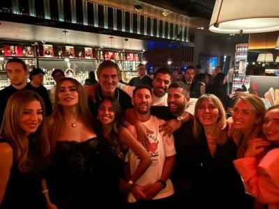 Sofía Vergara dines with Lionel Messi and Inter Miami teammates