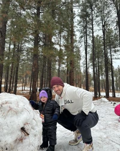 Alex Bregman: Embracing Winter Wonderland with Family in Snowy Scenery