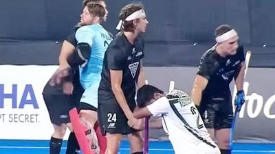 Pakistan hockey players in tears after team fails to qualify for Paris Olympics