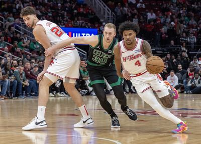 Kristaps Porzingis, Derrick White fuel Boston Celtics win over Houston Rockets
