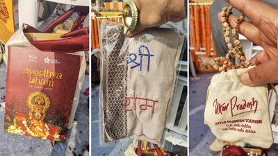 Book on Ayodhya, metal diya among several gifts for guests in consecration event