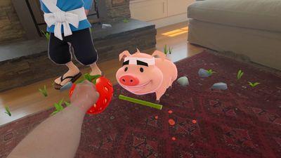 Apple Vision Pro spatial gaming — Super Fruit Ninja developer Halfbrick Studios details how players become the weapon in its new Apple Arcade title