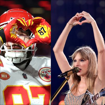 Travis Kelce Celebrated a Touchdown With a Signature Taylor Swift Gesture
