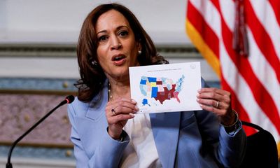 Kamala Harris kicks off abortion rights tour on 51st anniversary of Roe v Wade