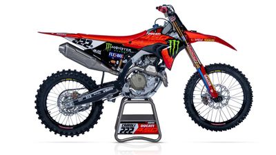 Here's Your First Peek At The Ducati Desmo450 MX Competition Bike