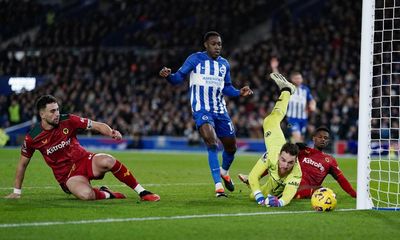 Brighton misfire as Gary O’Neil steers progressive Wolves to draw