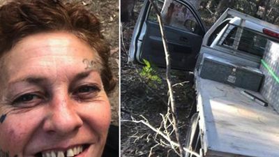 Missing camper's ute got bogged while looking for water