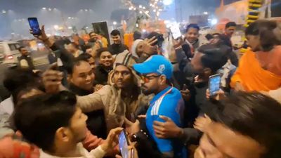 Watch: When Virat Kohli duplicate felt like the original in Ayodhya