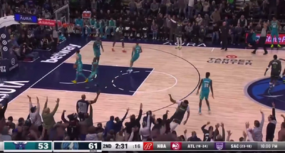 Hornets broadcaster’s bonkers call of Karl-Anthony Towns’ 3-pointer summed up his monster game