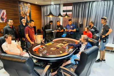 Gambling Russians arrested in Phuket