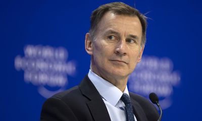 Jeremy Hunt has room for £20bn tax cuts after borrowing halves year on year