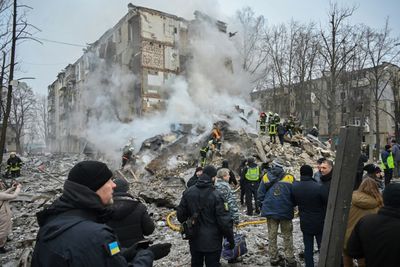 Russian Strikes Kill Four, Wound Dozens Across Ukraine