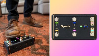 NAMM 2024: “Hands-free control for the entire Spark family of smart amps” – Positive Grid’s colorful new Control X footswitch gives us expression pedal inputs – and serious Helix vibes. Could a Spark floor unit be in the offing?