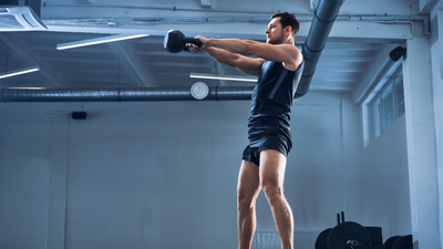 Blast fat and burn calories in 8 minutes with this 4-move kettlebell flow
