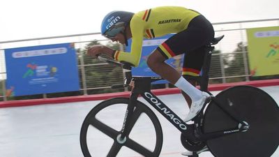 Khelo India Youth Games 2023: Rajasthan’s Kheta Ram Chinga, Vimla Machra win cycling gold medals