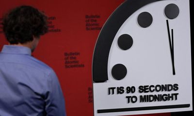 Wars and climate crisis keep Doomsday Clock at 90 seconds to midnight