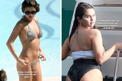 Selena Gomez Compares 2013 And 2023 Bikini Pictures In “Proud” Body Transformation