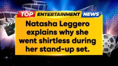 Comedian Natasha Leggero sheds shirt during stand-up, makes statement