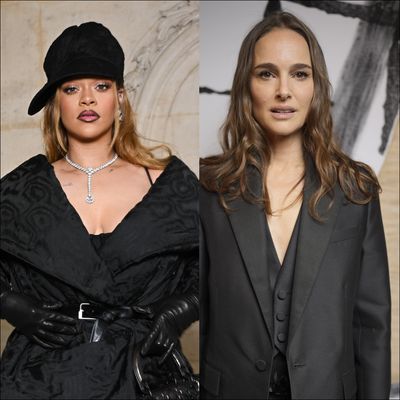 When Rihanna and Natalie Portman Met at Paris Fashion Week, Mutual Fangirling Ensued