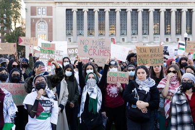 Columbia Uni bars people accused of spraying pro-Palestine protesters