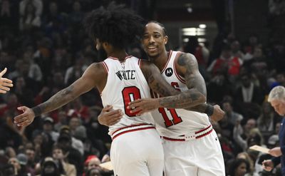 DeMar DeRozan says Bulls completely trust Coby White at end of games