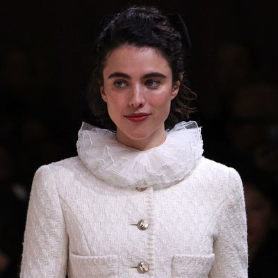 Actress Margaret Qualley Is a Surprise Addition on the Chanel Haute Couture Runway at Paris Fashion Week