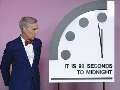 'Doomsday Clock' signals existential threats of nuclear war, climate disasters and AI