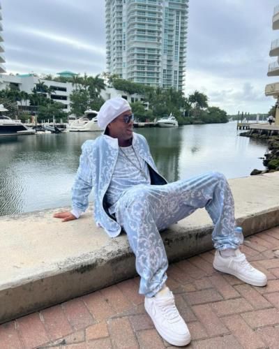 Ronaldinho: The Soccer Maestro Ventures into Fashion with Ice Blue
