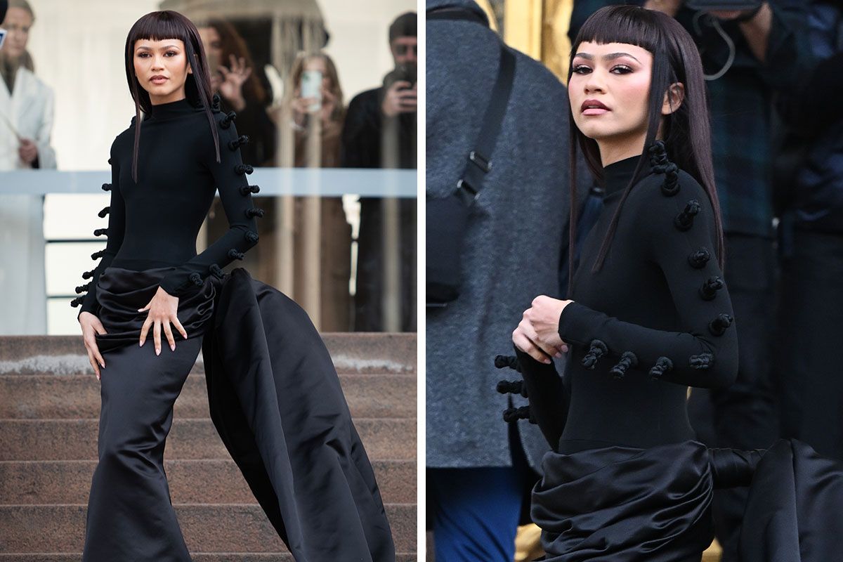 Zendaya’s Schiaparelli Paris Fashion Week Show Look…