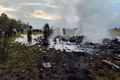 Russia Says No Survivors In Crash Of Military Plane Carrying 65 Ukrainian Prisoners Of War