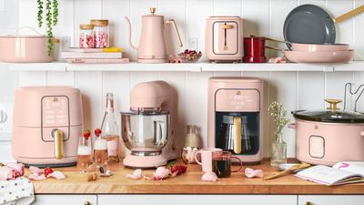 Beautiful by Drew Barrymore cookware range has a pink makeover ahead of Valentine's Day